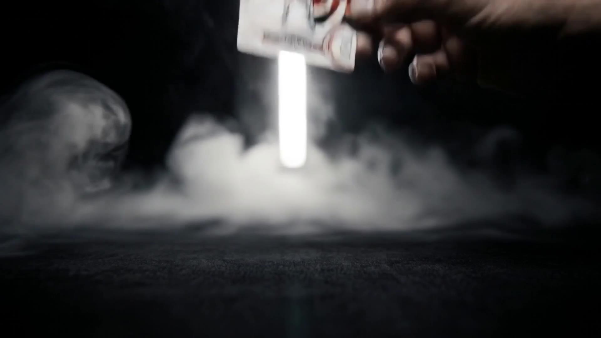A card drawn from the Deck of Death, from the brand film