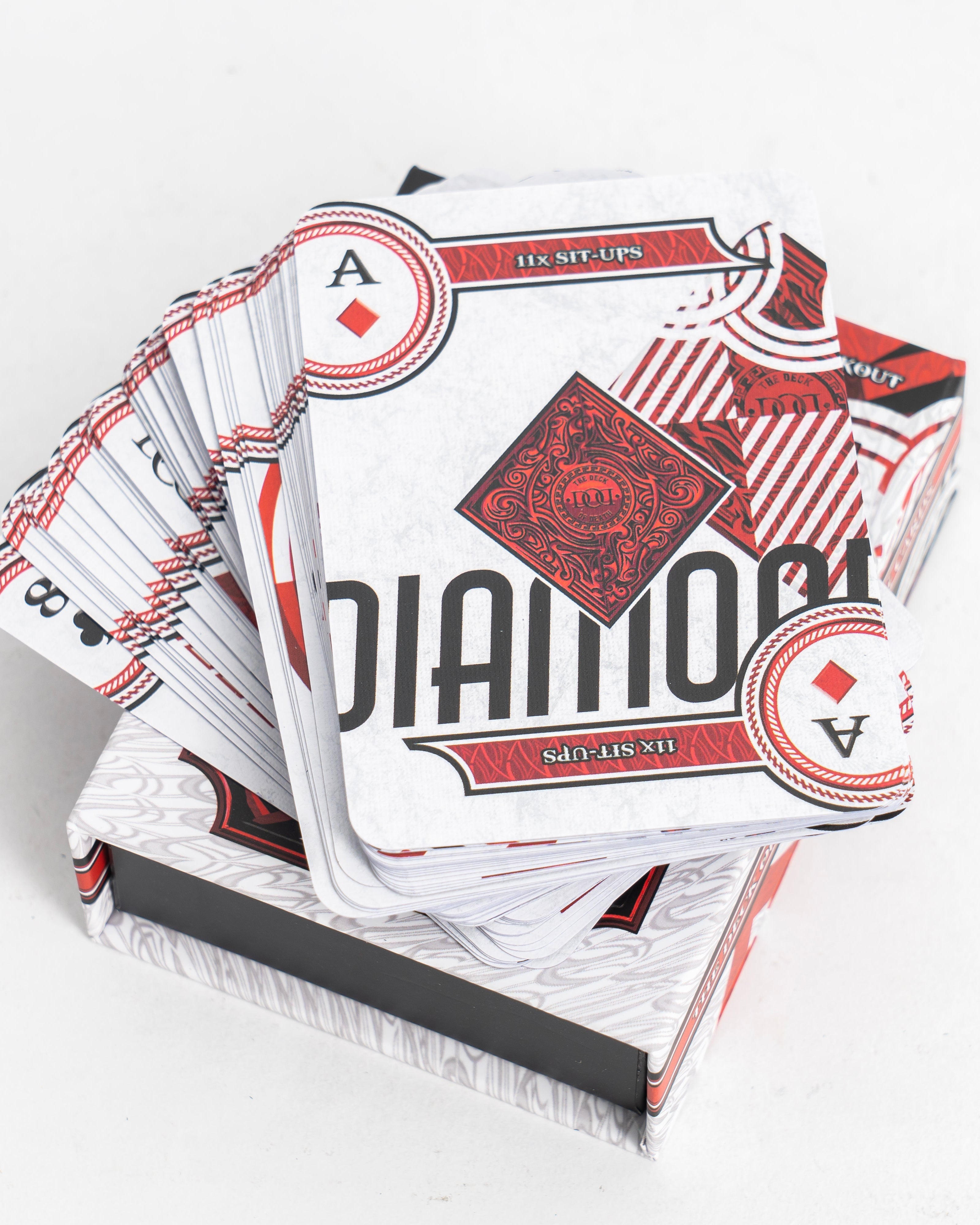 The Deck of Death Fitness Deck Workout Cards