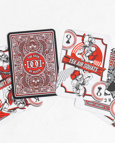 The Deck of Death Fitness Deck Workout Cards